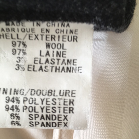 Final sale Theory size 2 wool blend charcoal gray dress. - Picture 8 of 12